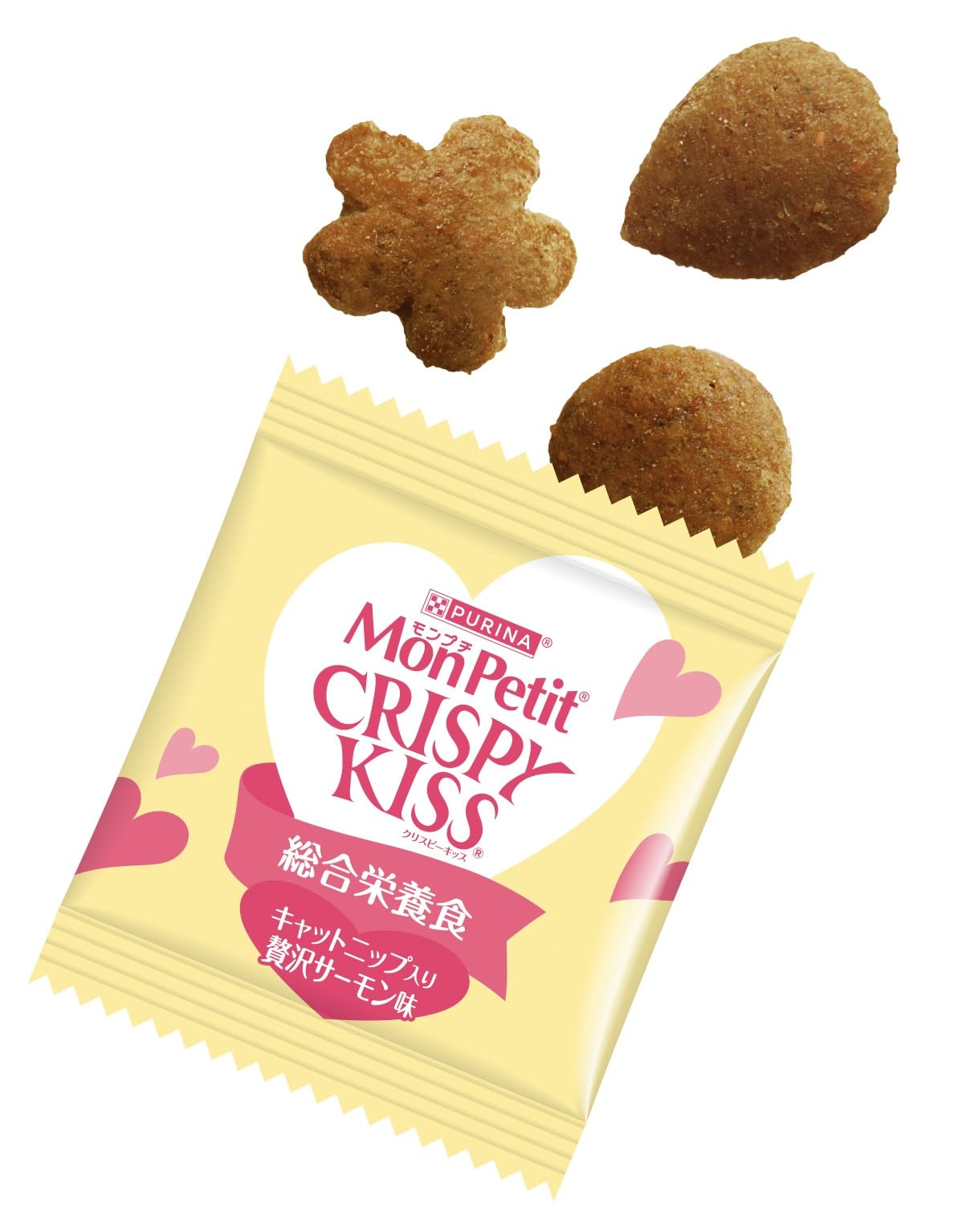 Amazon.co.jp: モンプチ クリスピーキッス 猫用おやつ バラエティ 総合